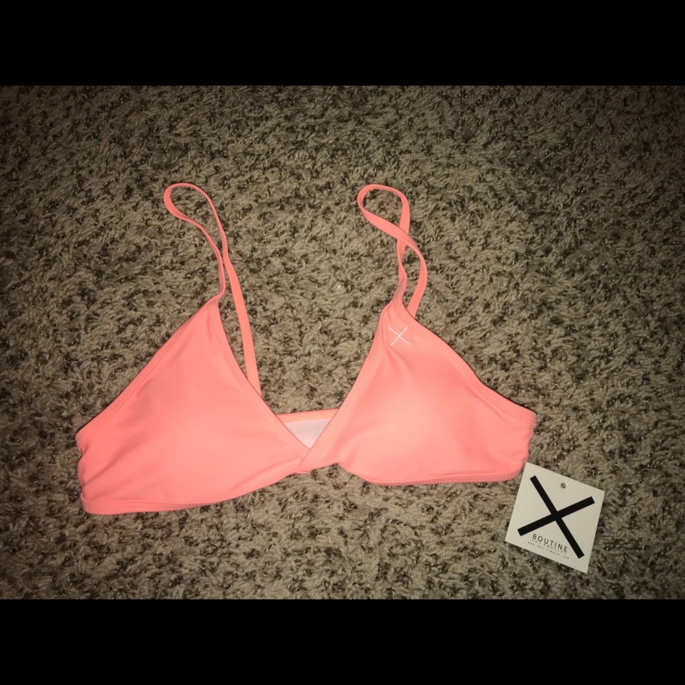 BoutineLA, Peach swimsuit TOP